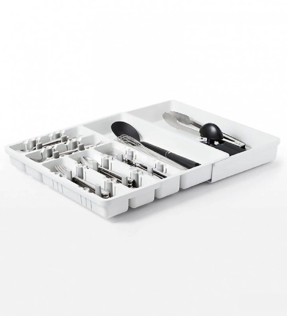 Organizador Cubiertos Blanco Oxo