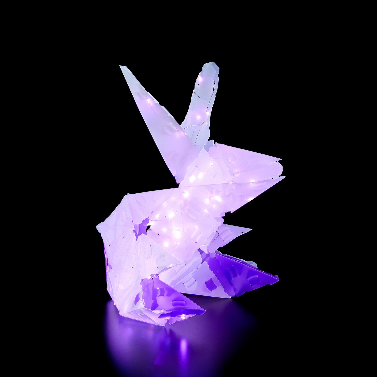 Rompecabezas Con Iluminacion 3D Grande, Unicornio