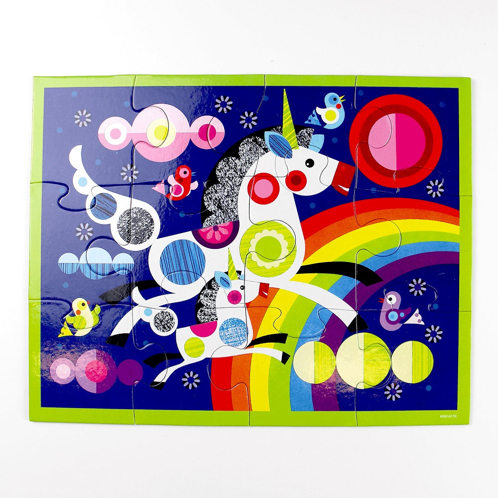 Puzzle 12Pcs En Estuche Unicornios Mudpuppy