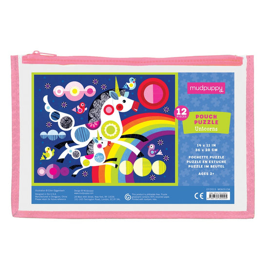 Puzzle 12Pcs En Estuche Unicornios Mudpuppy