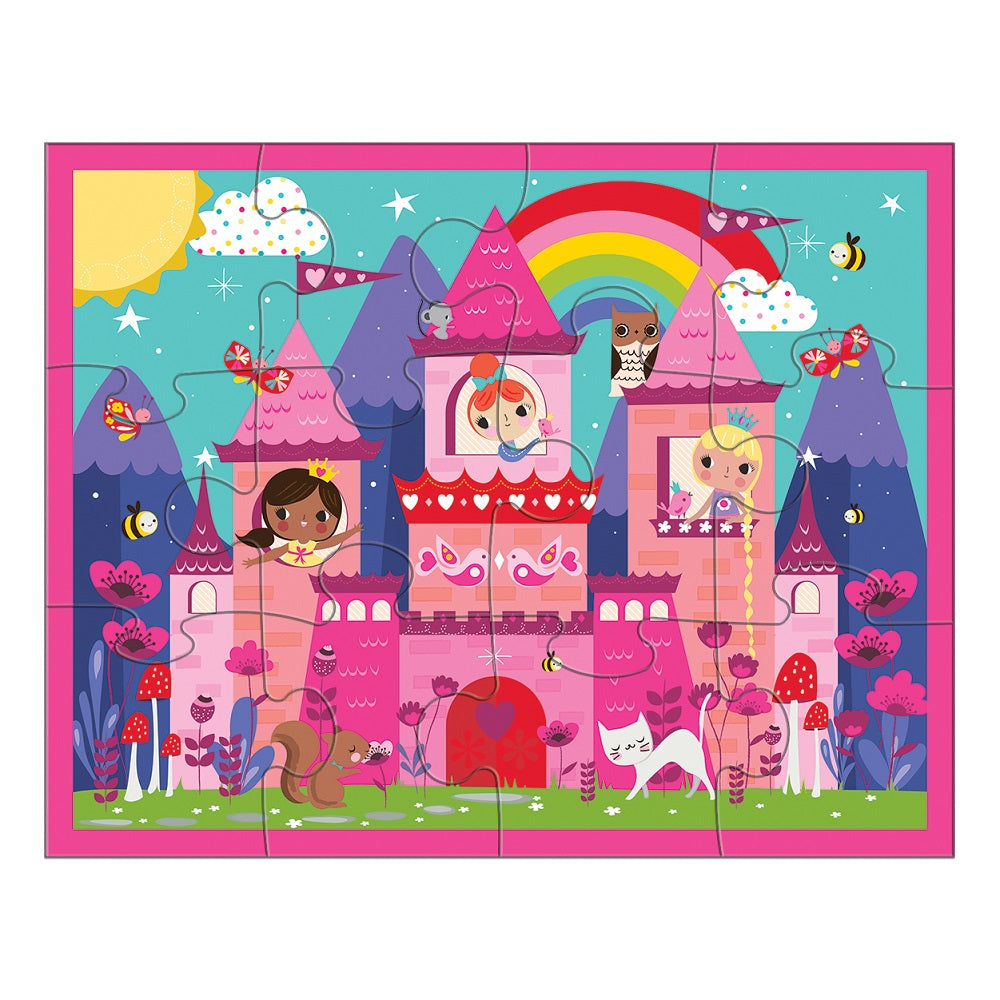 Puzzle 12Pcs En Estuche Castillo De Princesas Mudpuppy