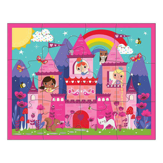 Puzzle 12Pcs En Estuche Castillo De Princesas Mudpuppy