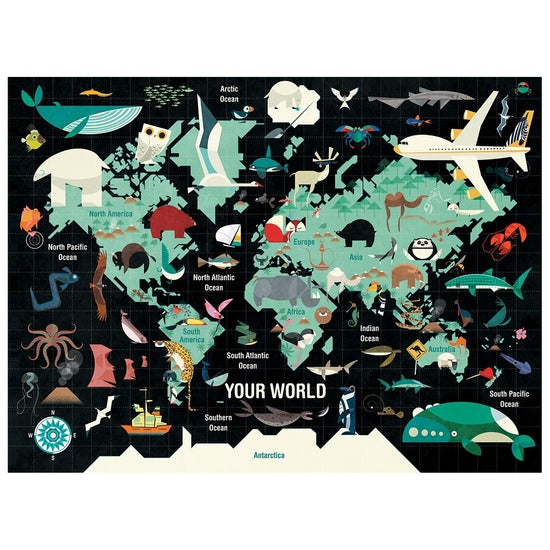 Puzzle 1000Pcs Tu Mundo Mudpuppy