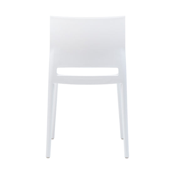 Silla Bakhita Sin Brazos Blanca Contatto