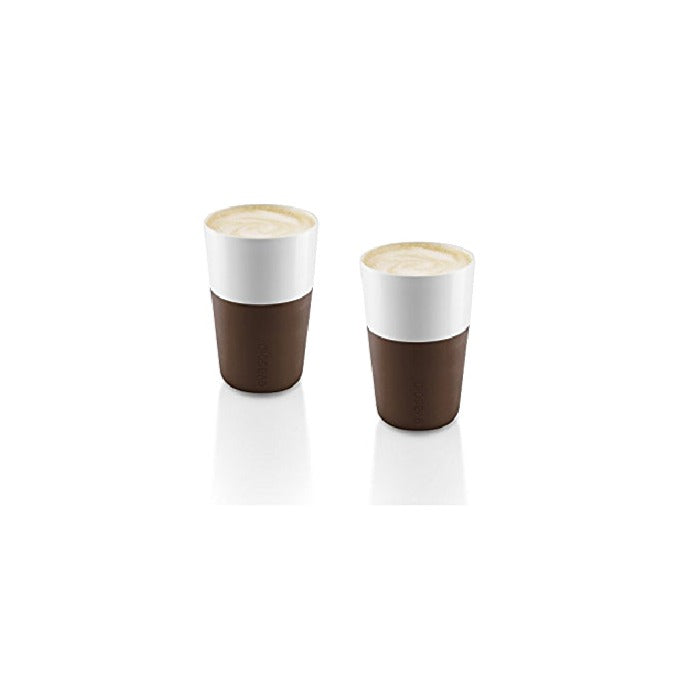 Tazas Latte Marron Eva Solo