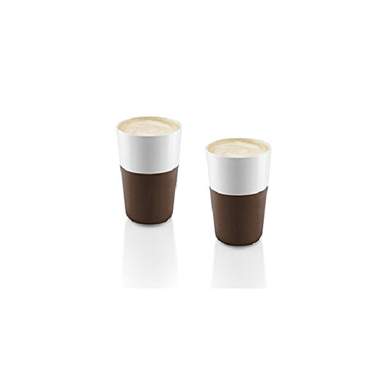 Tazas Latte Marron Eva Solo