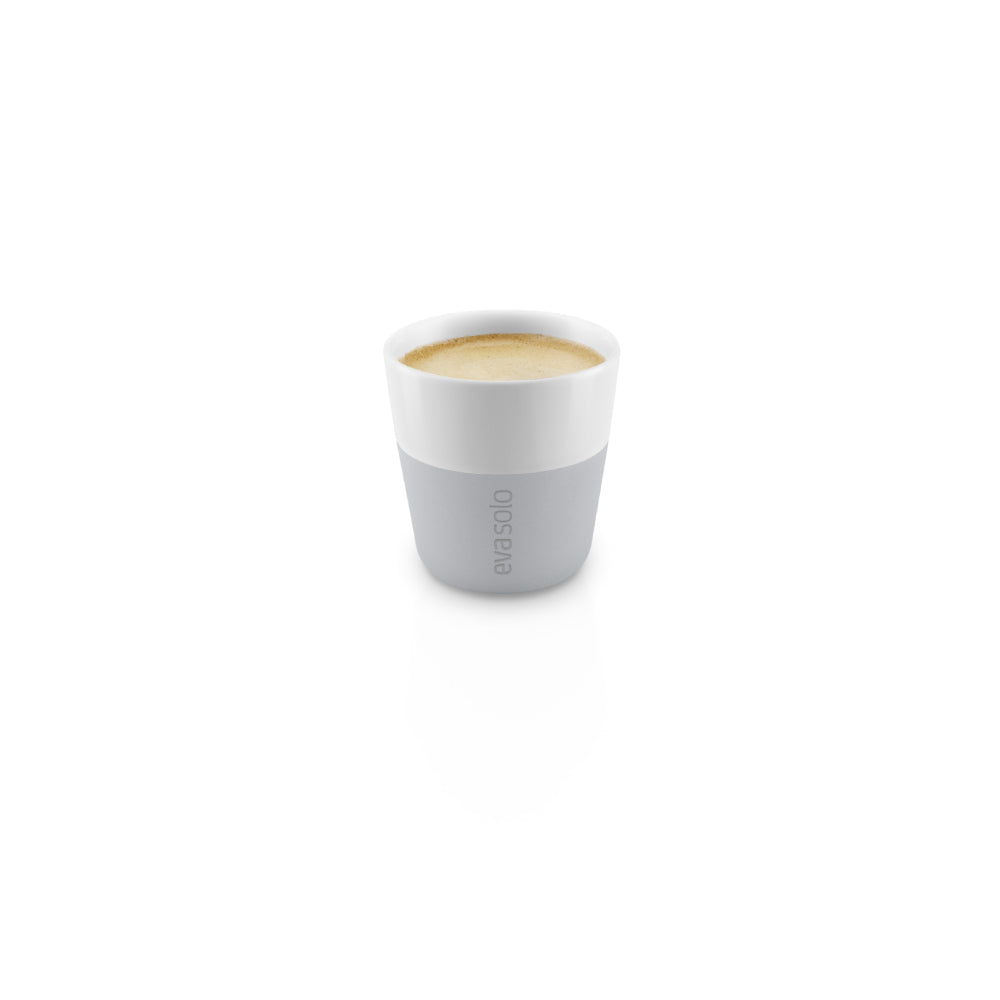 Tazas Espresso Gris Marmol Eva Solo