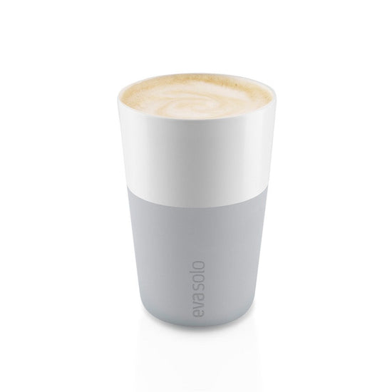 Tazas Latte Gris Marmol Eva Solo