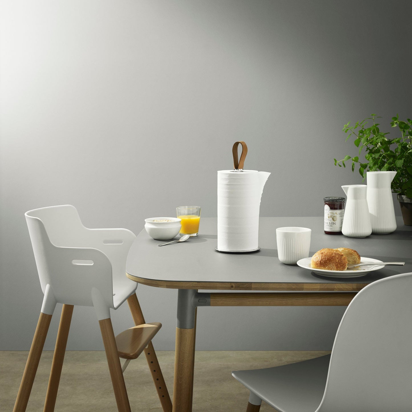 Portarrollo de cocina Nordica Plateado Eva Solo