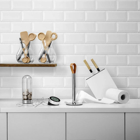 Portarrollo de cocina Nordica Plateado Eva Solo