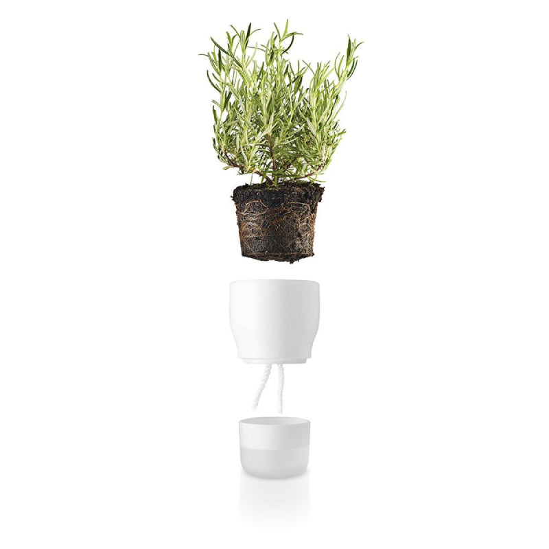 Macetero Autoregante Pot 11 cm Blanco Eva Solo