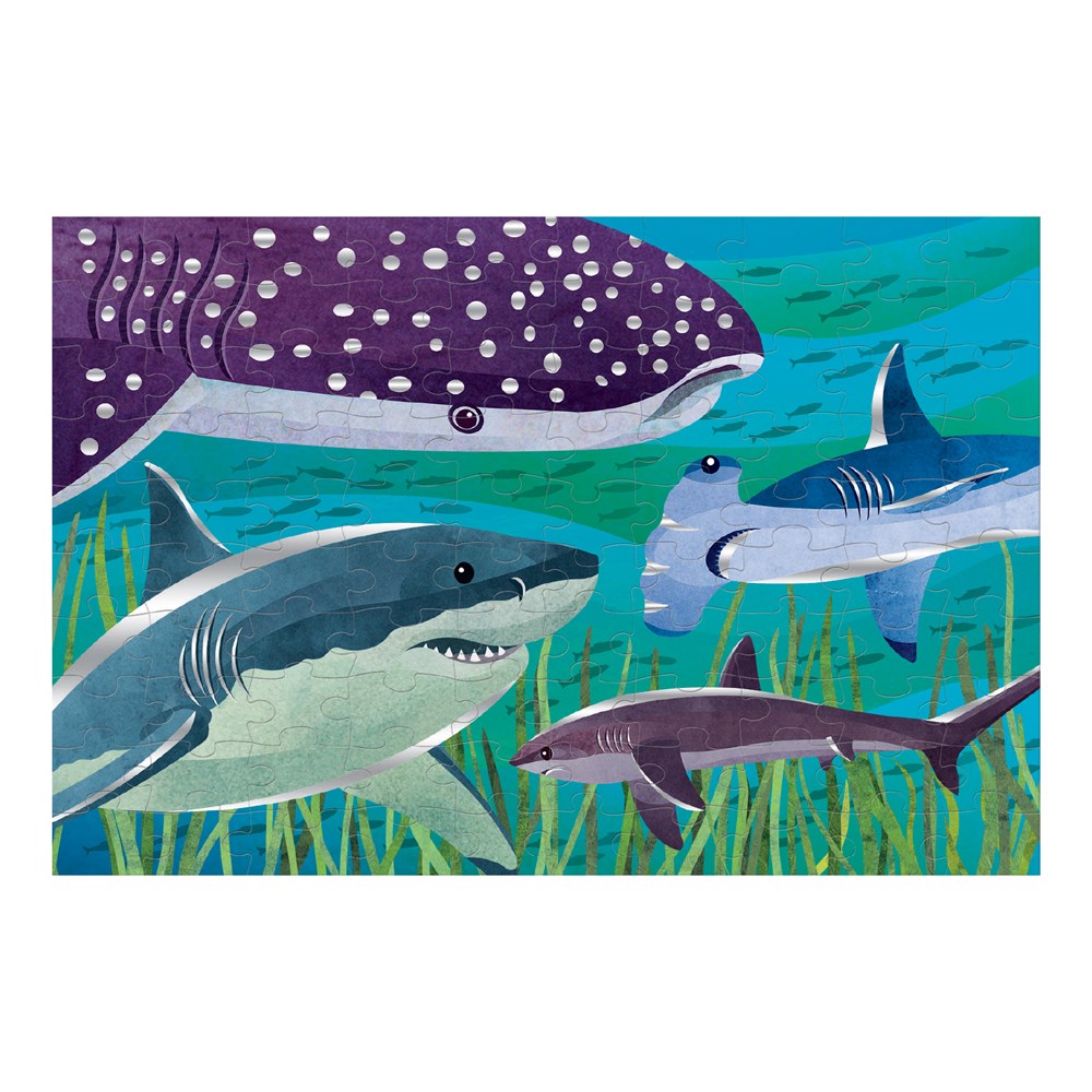puzzle-100pcs-con-aluminio-tiburones