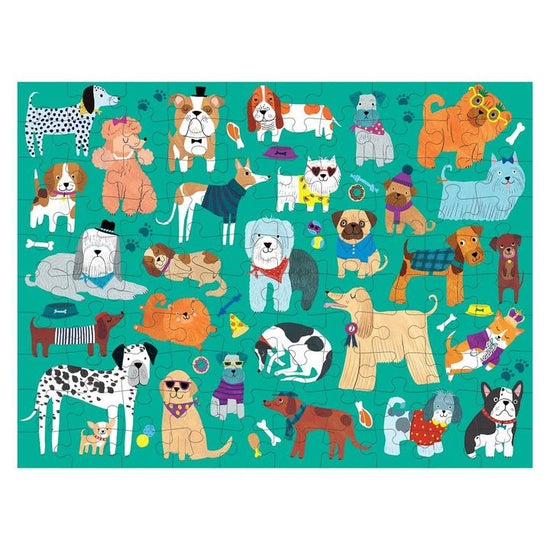 Cargar imagen en el visor de la galería, Puzzle 100Pcs Doble Perros Y Gatos Mudpuppy
