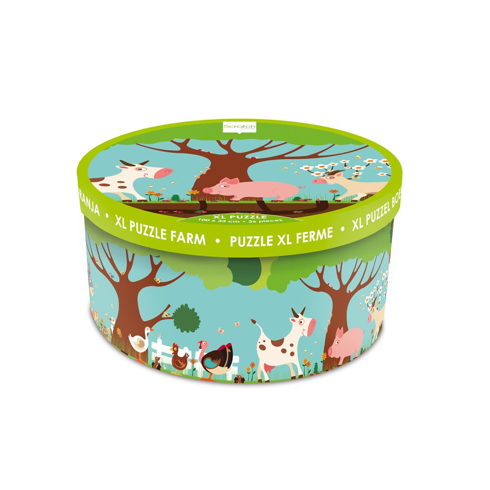 Puzzle 36Pcs De Piso, Granja