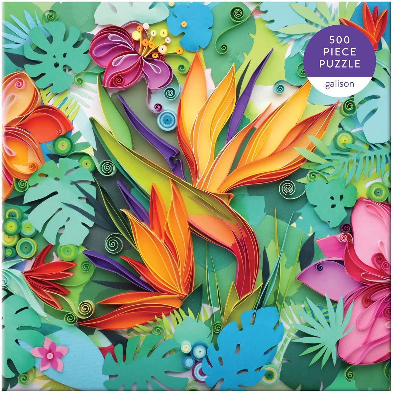 Puzzle 500Pcs Paraíso De Papel Mudpuppy