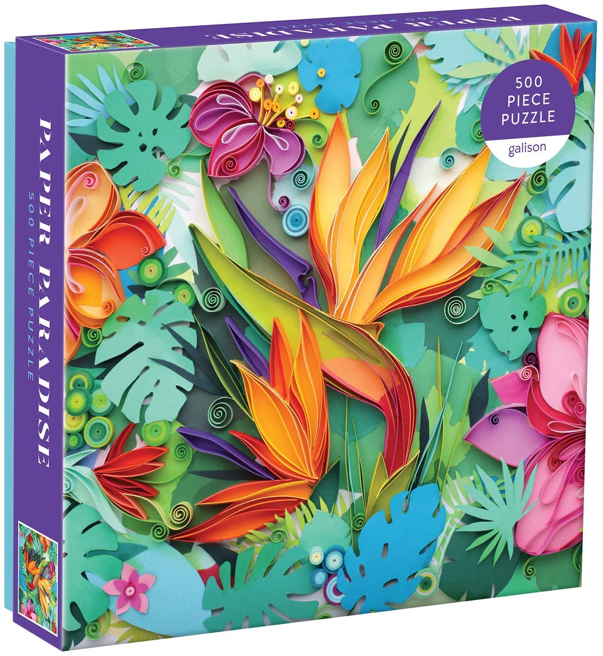 Puzzle 500Pcs Paraíso De Papel Mudpuppy