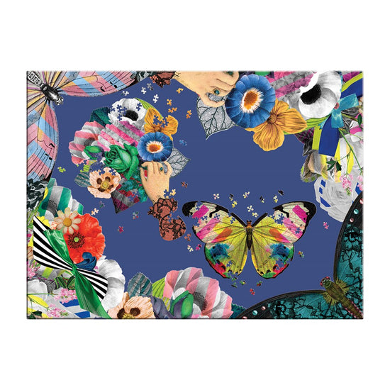 Set de 2 Puzzles Con Forma 850Pcs Christian Lacroix Mudpuppy