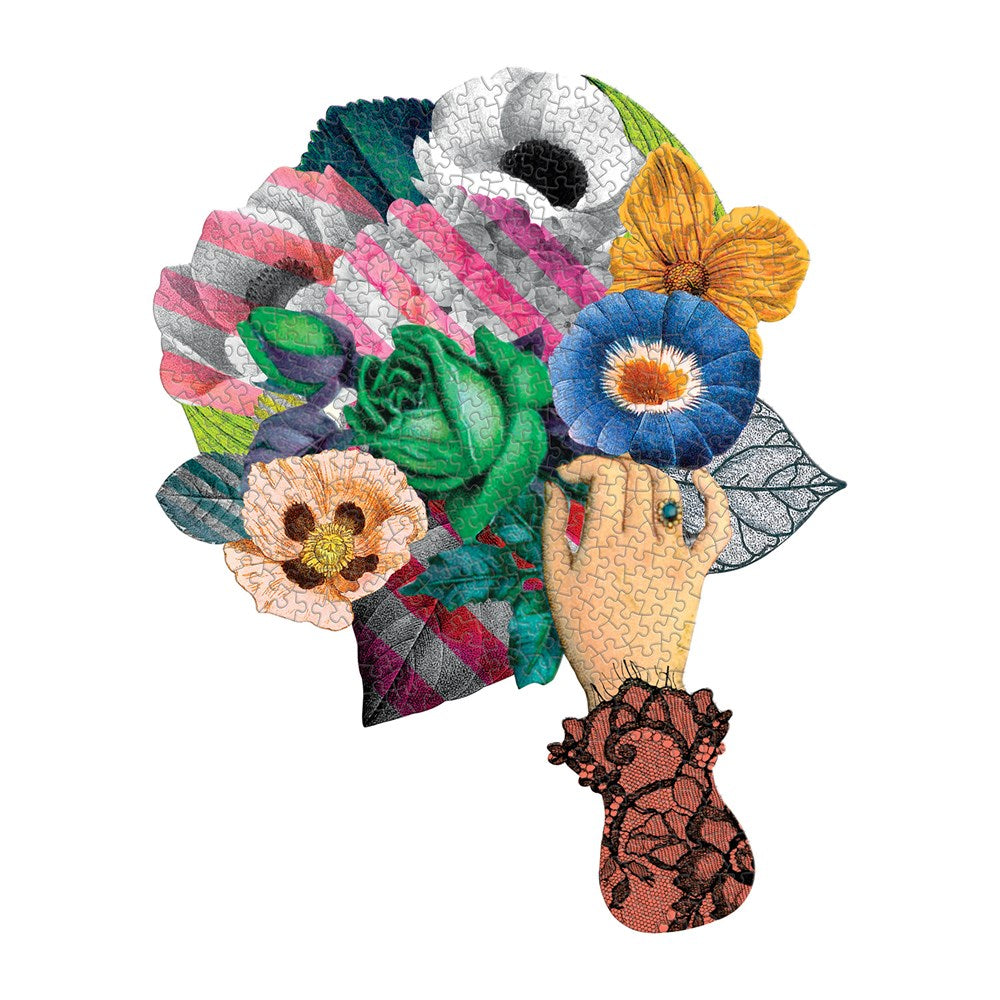 Set de 2 Puzzles Con Forma 850Pcs Christian Lacroix Mudpuppy
