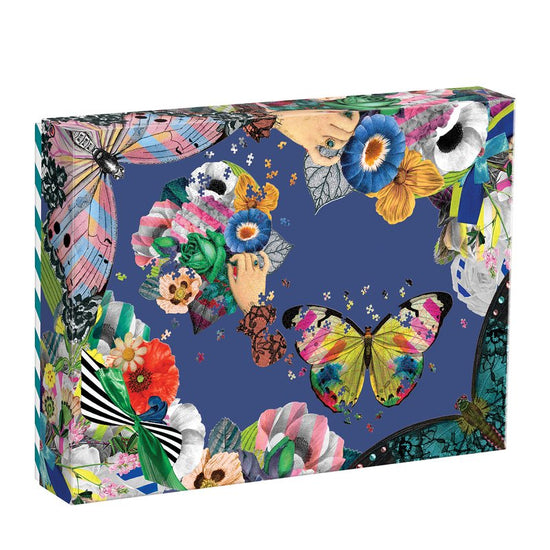 Set de 2 Puzzles Con Forma 850Pcs Christian Lacroix Mudpuppy