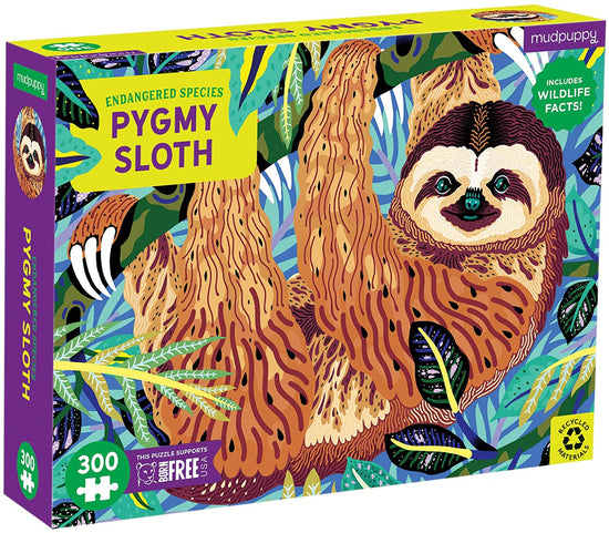 Puzzle 300Pcs, Perezoso Pigmeo Peligro De Extinción Mudpuppy