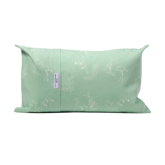 Cojín rectangular Antonia verde Nicole Pauchard Diseños