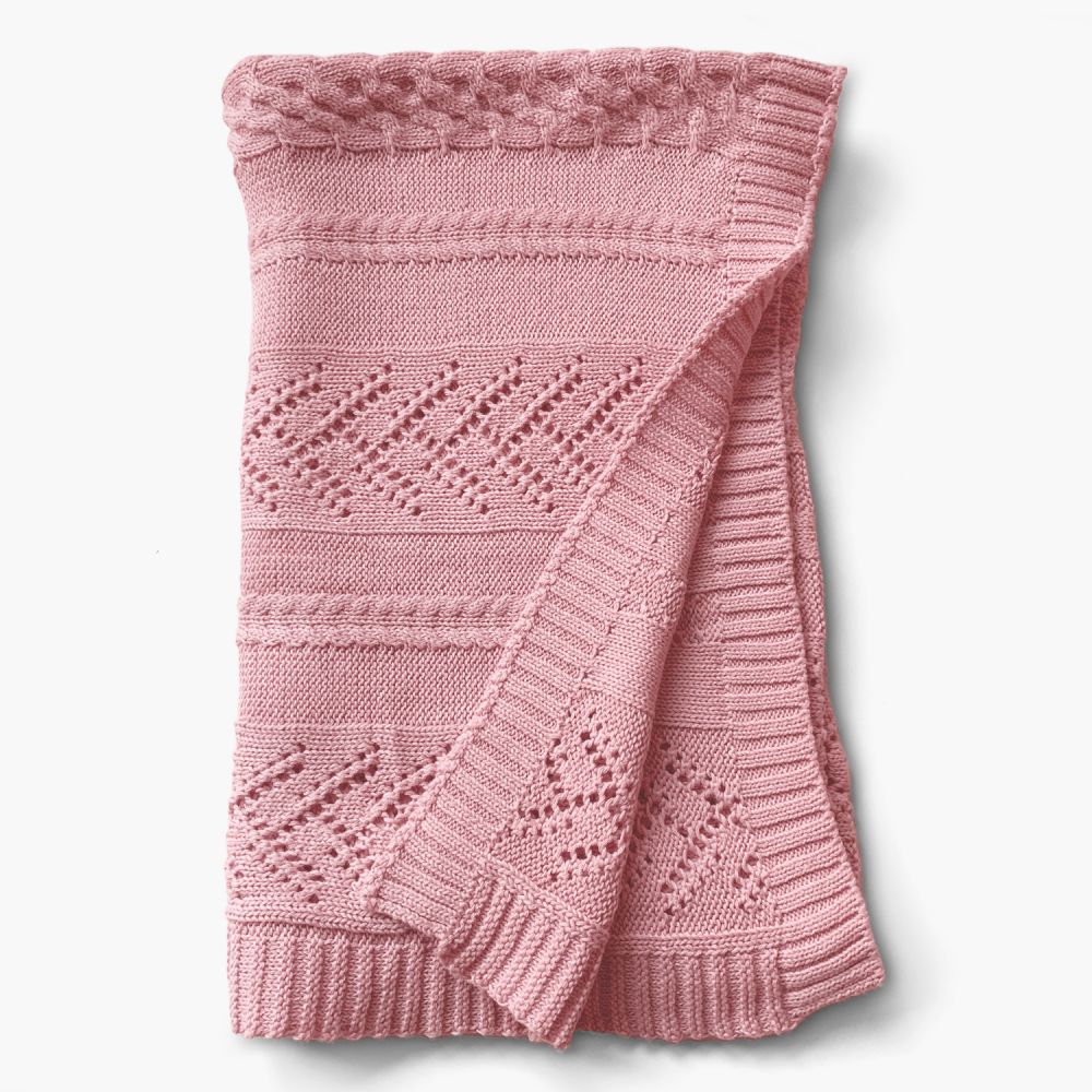 Manta Infantil Julieta Rosado Form Design