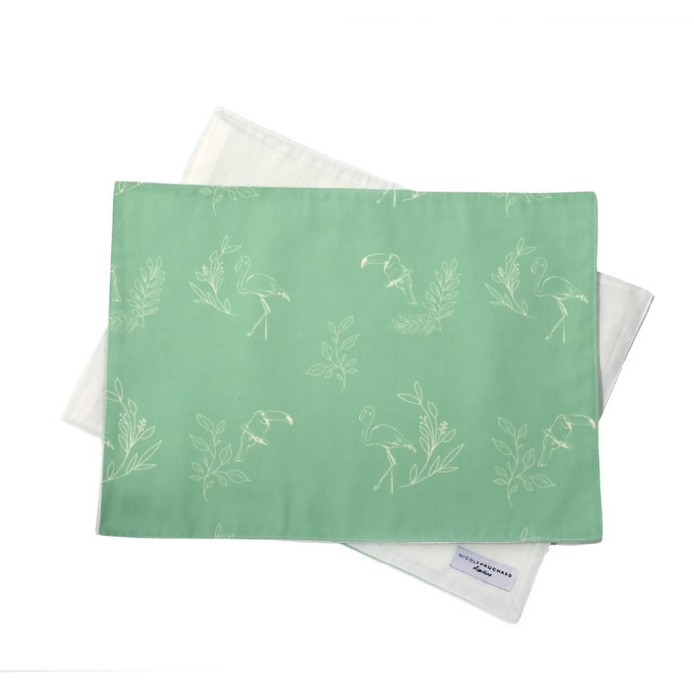 Individual Antonia verde Nicole Pauchard Diseños