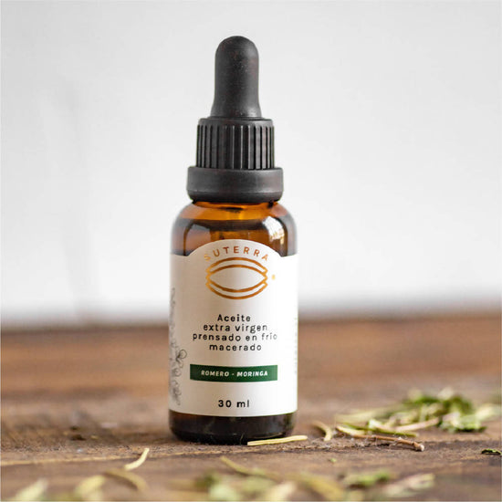 Aceite Macerado Romero Moringa Piel y Cabello Suterra