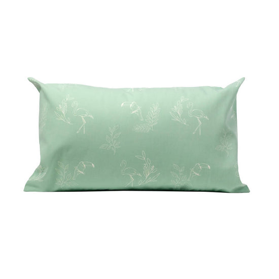 Cojín rectangular Antonia verde Nicole Pauchard Diseños