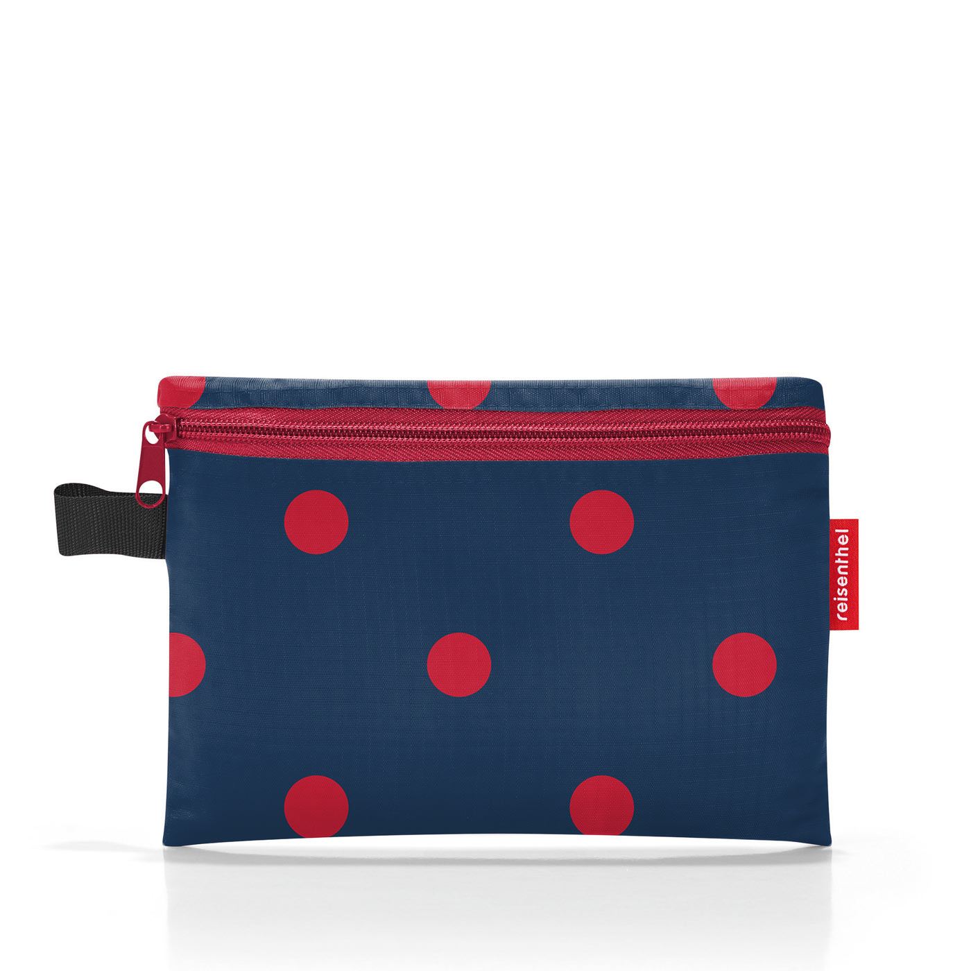 bolso-de-viaje-plegable-porta-maleta-mixed-dots-red-reisenthel