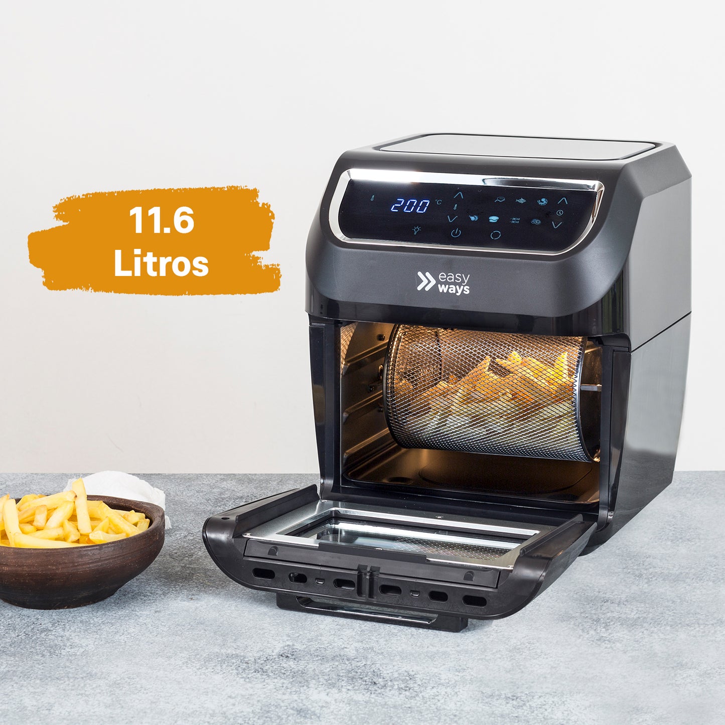 Freidora de Aire Air Fryer Plus Easyways