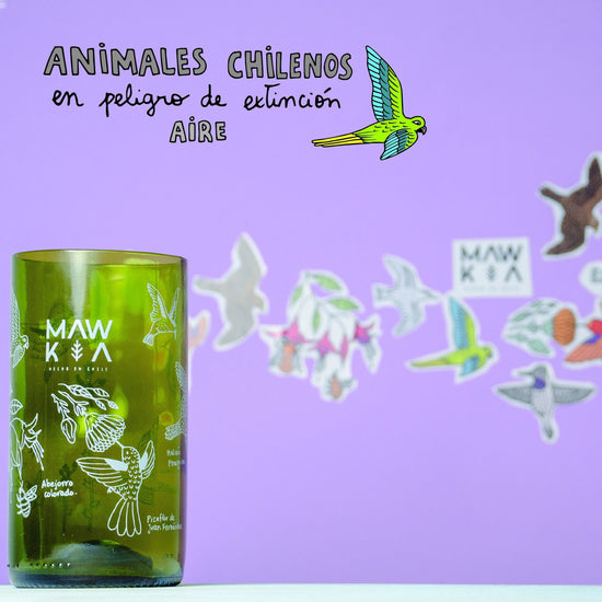 Set de Vasos Animales en Peligro de Extinción Mawka