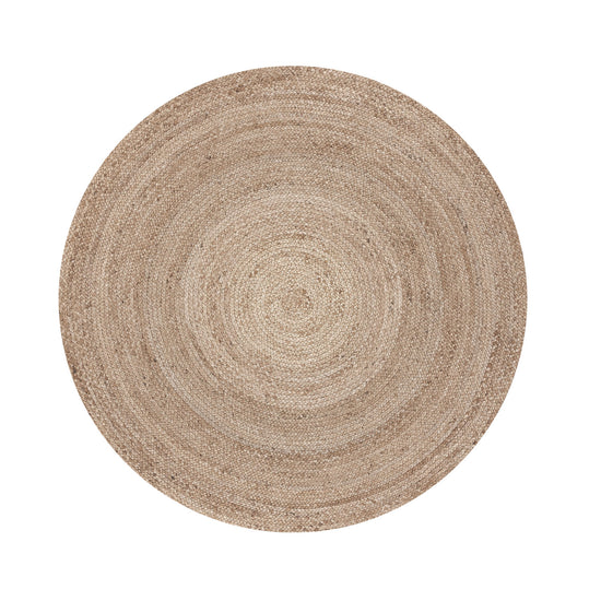 Cargar imagen en el visor de la galería, alfombra-redonda-yute-gobi-120-crudo-form-design
