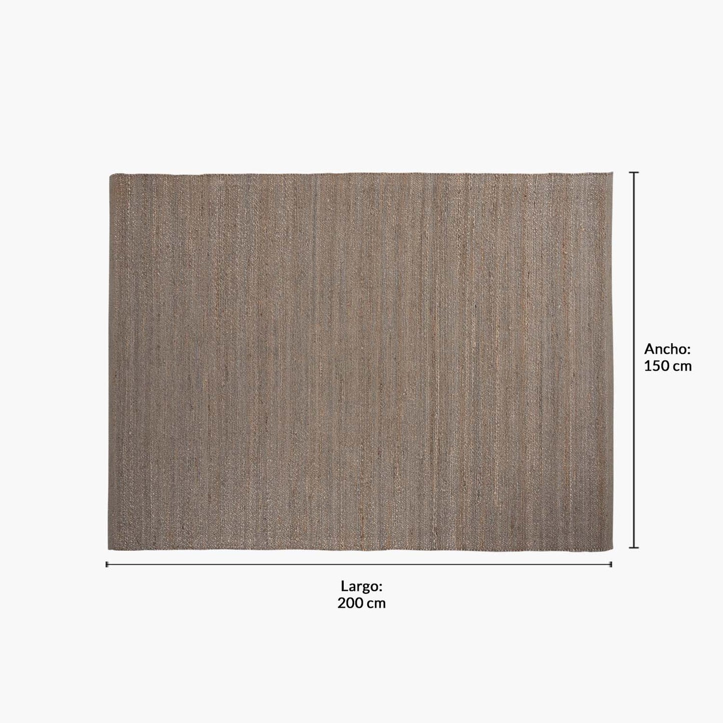 Alfombra Sahara 150x200 Gris Oscuro Form Design