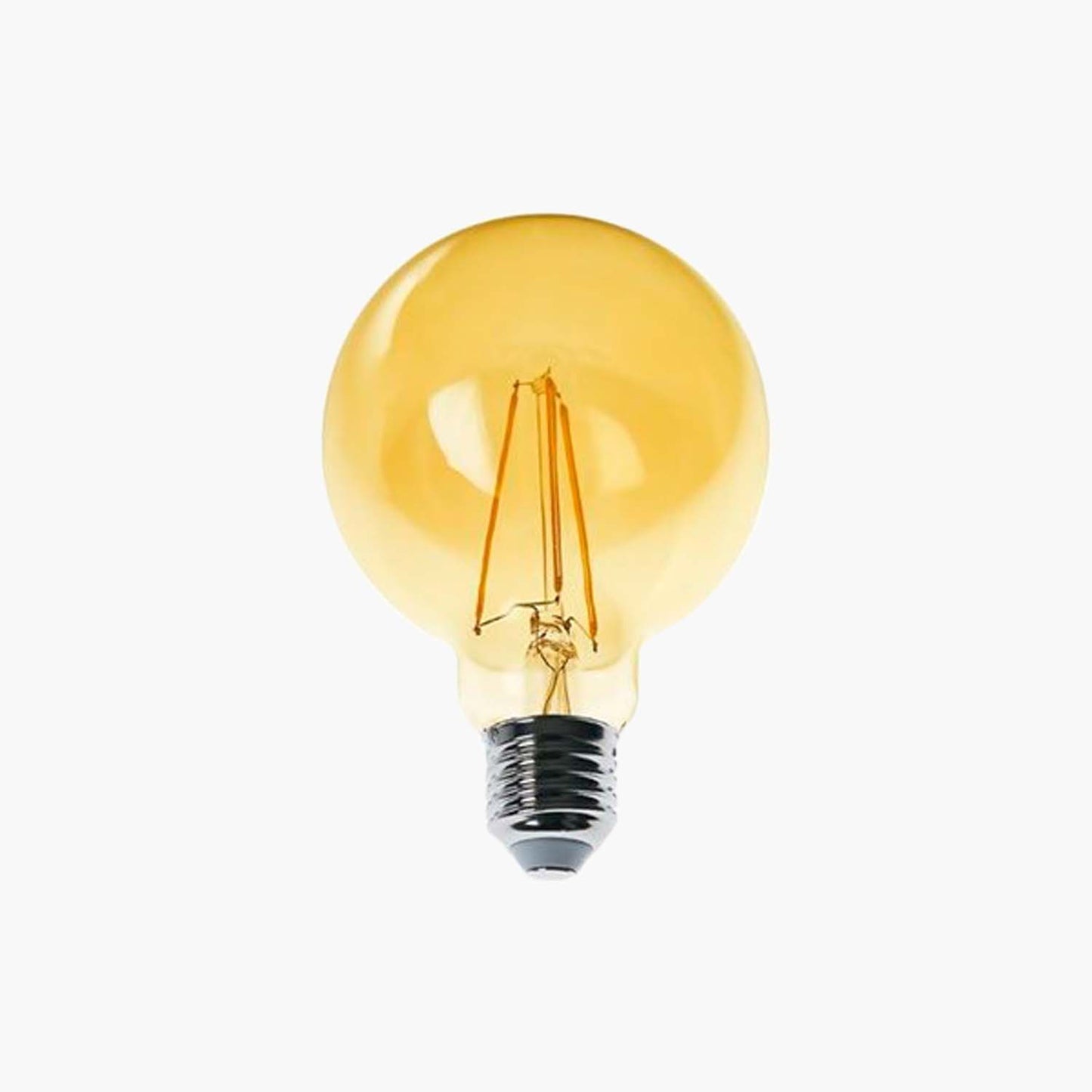 Ampolleta Led Filamento G95 E27 5W Luz Cálida