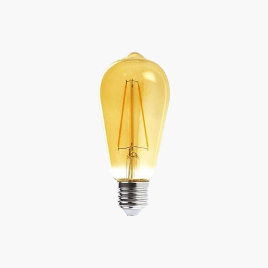 Ampolleta Led Filamento ST58 E27 5W - Luz Cálida