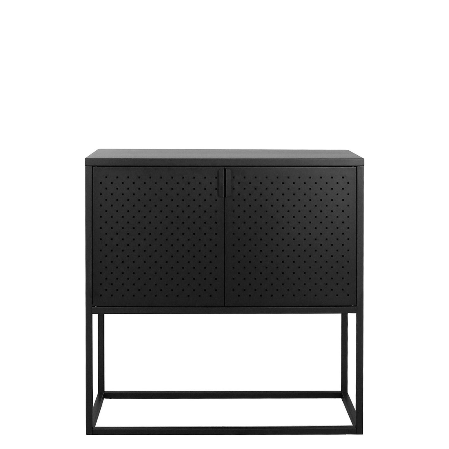 Arrimo medio Newton 2 puertas Negro Form Design