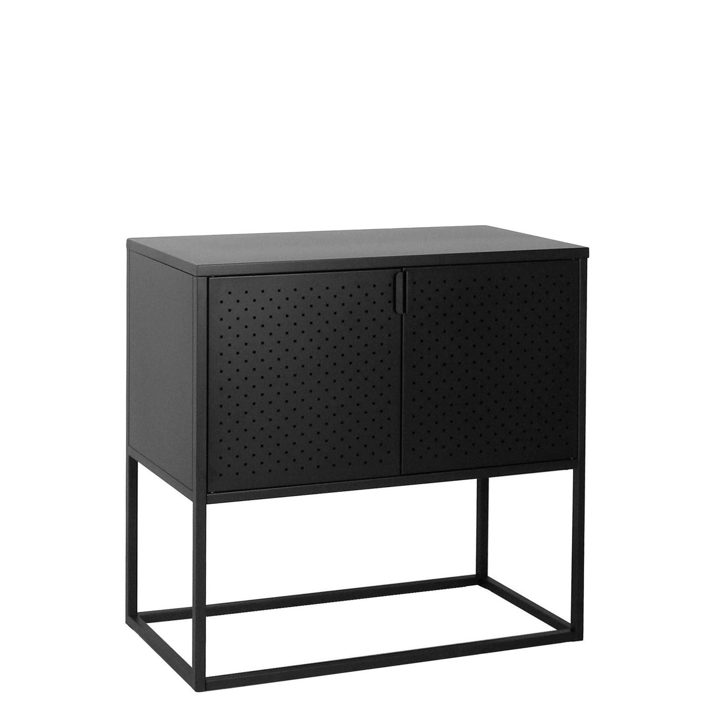 Arrimo medio Newton 2 puertas Negro Form Design