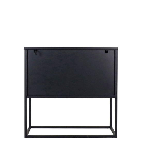 Arrimo medio Newton 2 puertas Negro Form Design