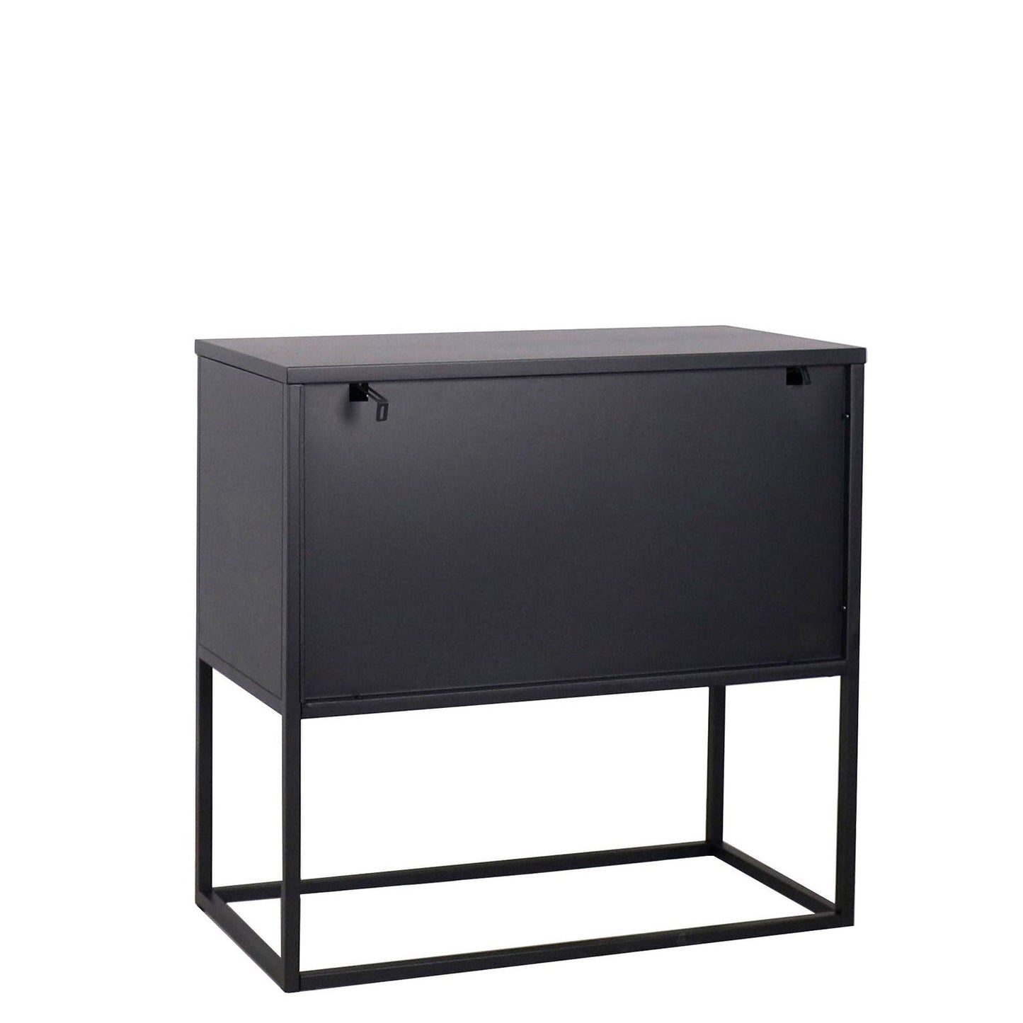 Arrimo medio Newton 2 puertas Negro Form Design