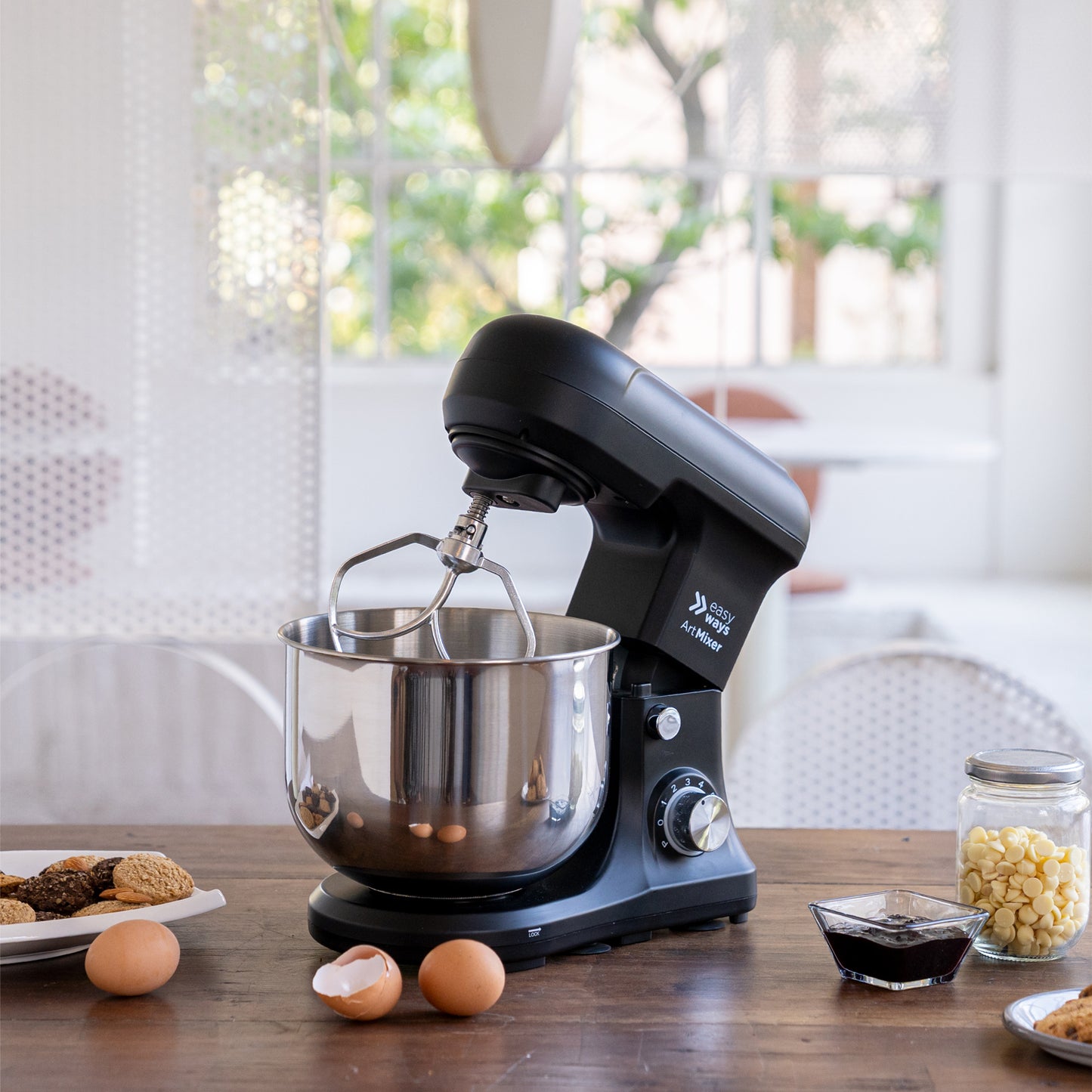Batidora de Pedestal Art Mixer Negro Easyways