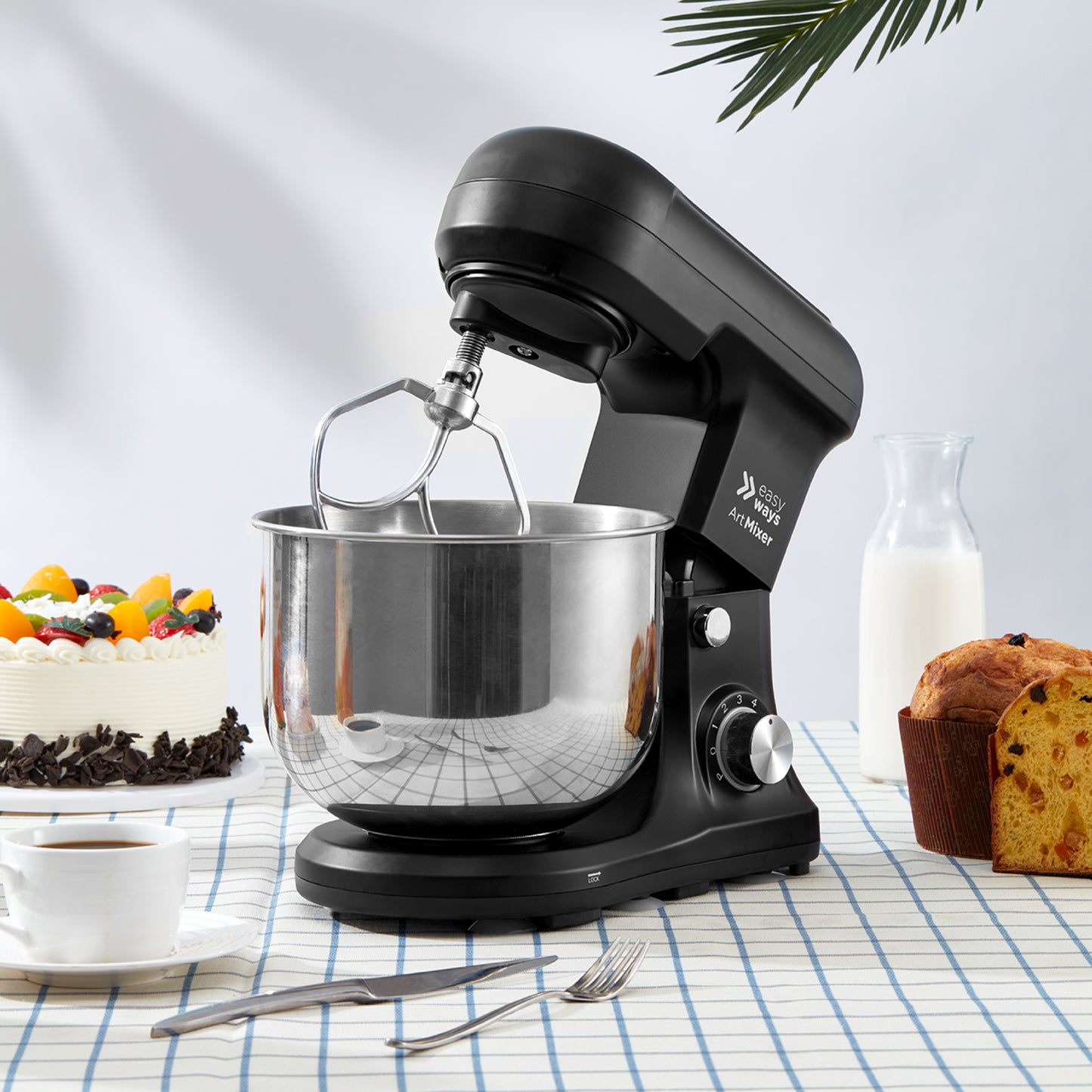 Batidora de Pedestal Art Mixer Negro Easyways