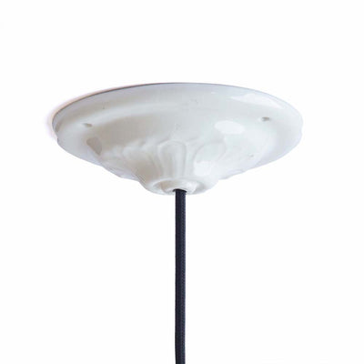 Plafón Baldaquín de Cerámica Blanco L 3 x 15 cm Maia Design