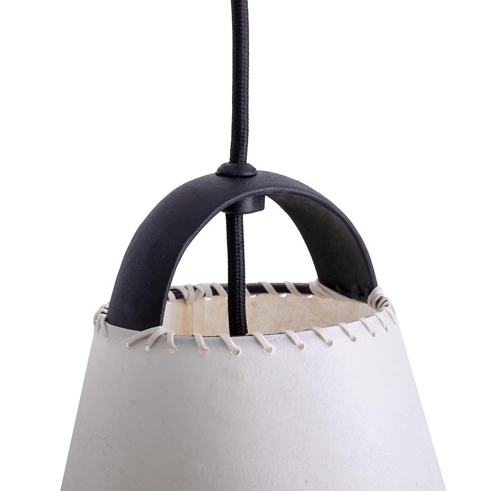 Lámpara Cencerro Pergamino Cielo 36 x 27 cm Maia Design
