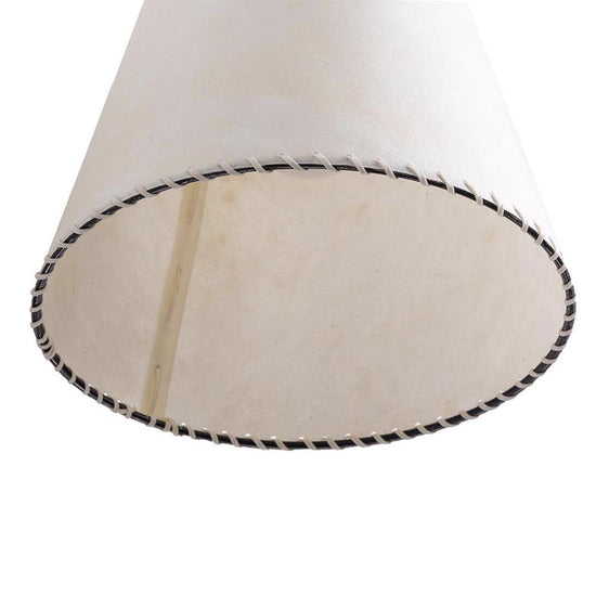 Lámpara Cencerro Pergamino Escuadra de Lenga 29 x 22 cm Maia Design