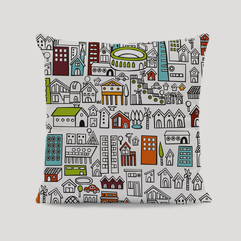 Cojin 45x45Cm Stgo White PayoStore