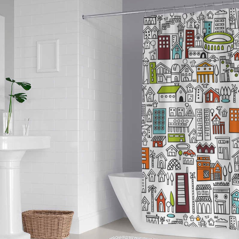 Cortina De Baño Stgo White PayoStore