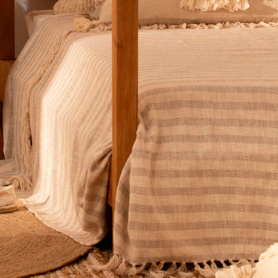 Cubrecama Jaipur 240x260 Multicolor (Cama 2 Plazas o Queen) Calma House