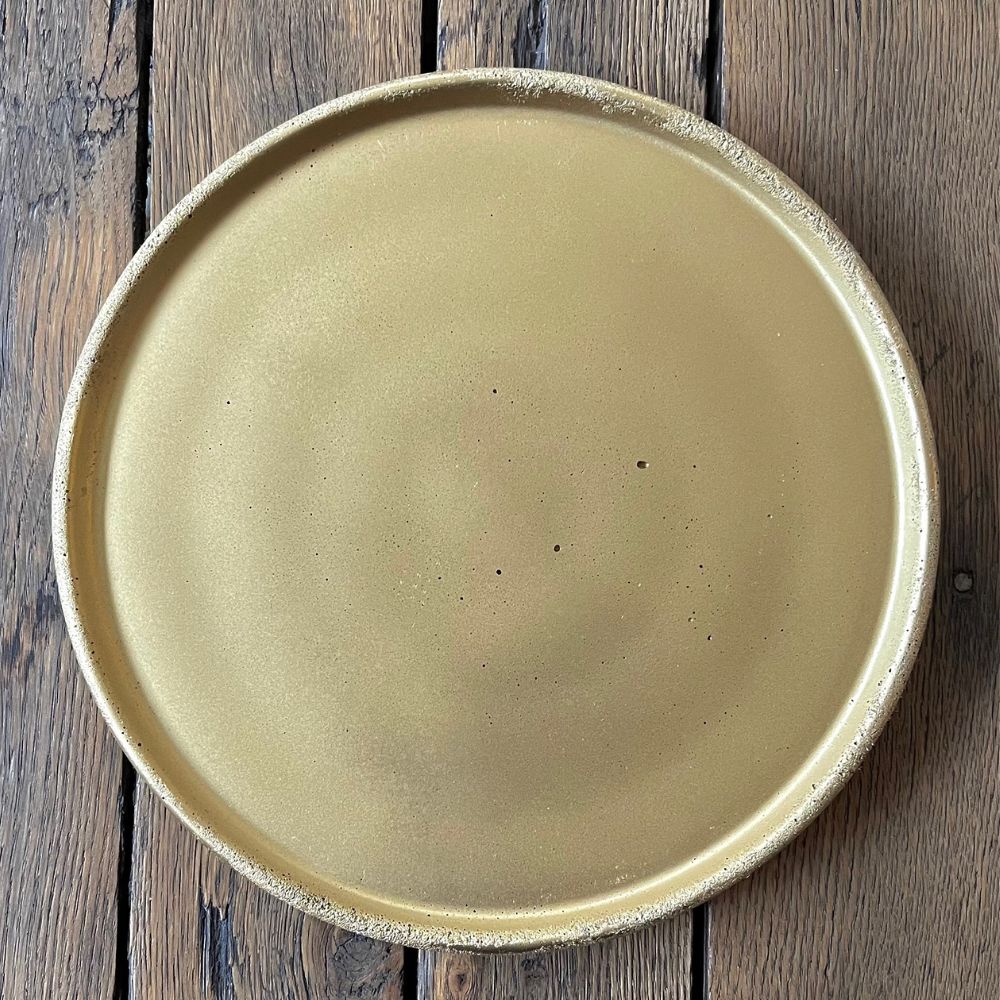 Plato de 27cm Dorado Küme
