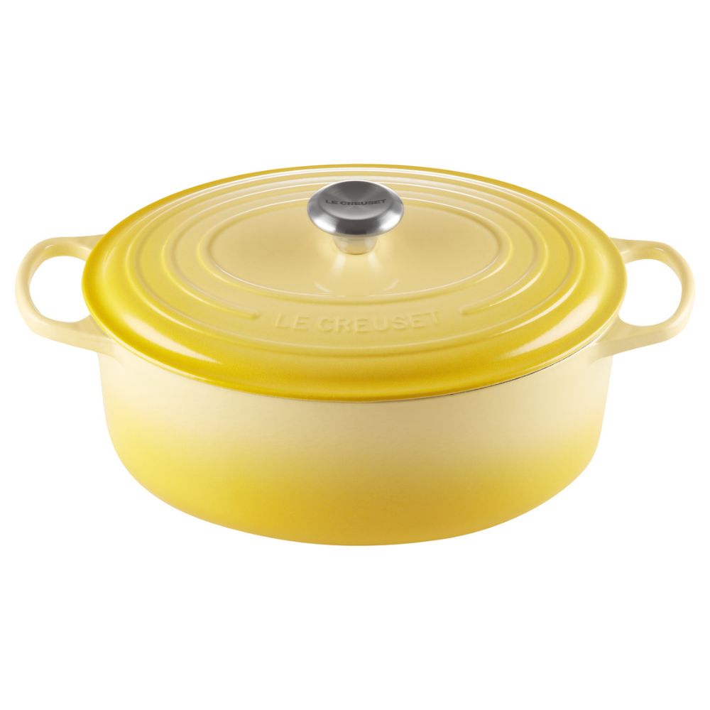 Cocotte Oval 31Cm Amarillo Soleil Le Creuset